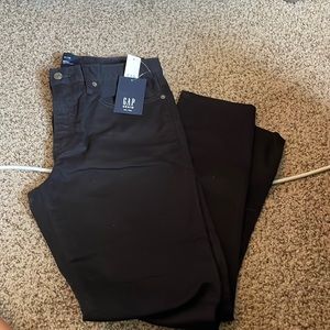 New Gap 33 x 32 Black Skinny Jeans